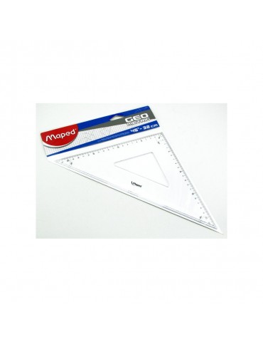 ESCUADRA MAPED TECHNIC 32 CM 45º