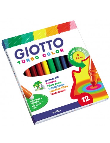 MARCADOR GIOTTO FINO X12