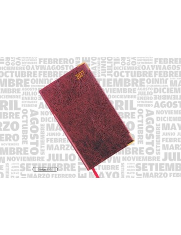 AGENDA SEMANA A LA VISTA  ABZ CLASSIC DE BOLSILLO 