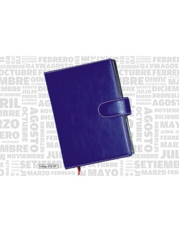 AGENDA SEMANA A LA VISTA ABZ CLASICA MEDIUM TAPA COSIDA COLOR