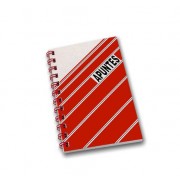 LIBRETA APUNTES CON ESPIRAL 7X11 40HS 4504