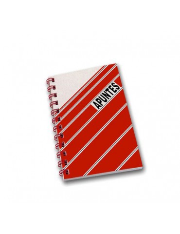 LIBRETA APUNTES CON ESPIRAL 7X11 40HS 4504
