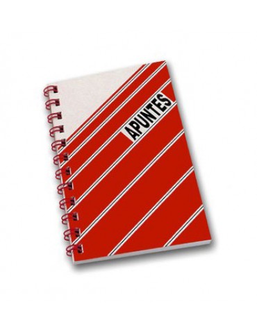 LIBRETA APUNTES CON ESPIRAL 11X17 80HS 4502
