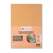 PAPEL AUTOADHESIVO KRAFT PRESTIGE A4 80G