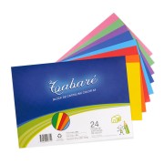 BLOCK CARTULINA TABARE 24 HOJAS DE COLORES