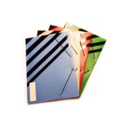 CARPETA CON ELASTICO CARTÓN PLATINUM 390 