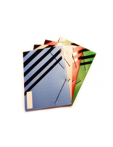 CARPETA CON ELASTICO CARTÓN PLATINUM 390 