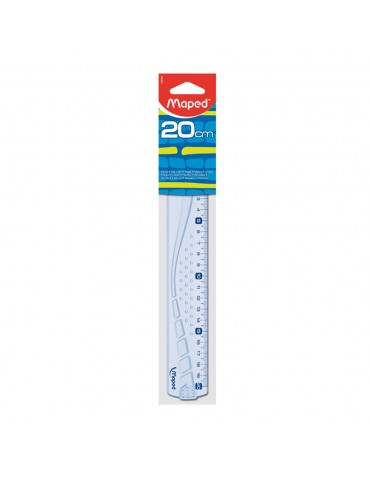 REGLA MAPED 20CM GEO METRIC