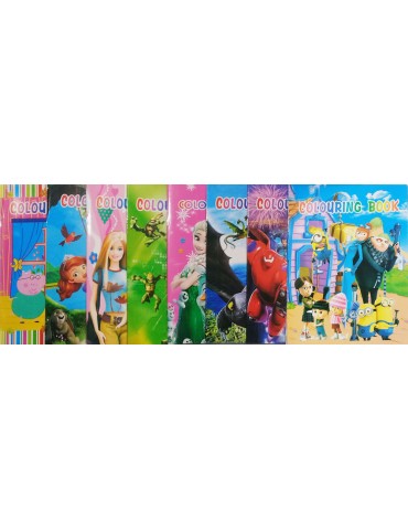 LIBRO DE PINTAR CON PEGOTINES BOOK