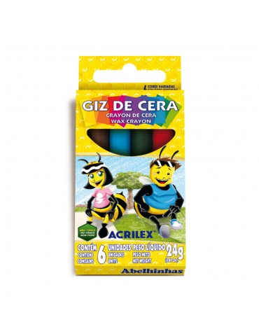 CRAYOLA ACRILEX X6 FINA 