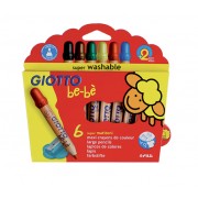 LÁPIZ DE COLOR GIOTTO BE-BE X6