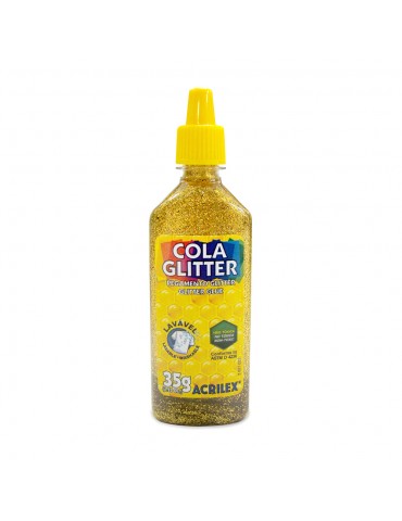 ADHESIVO CON BRILLANTINA ACRILEX 35G