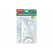 JUEGO DE GEOMETRIA MAPED 20CM