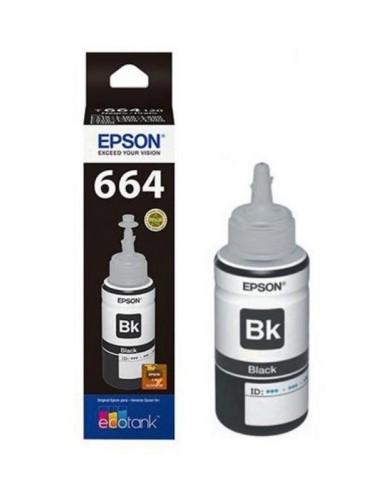 BOTELLA EPSON T664 NEGRO