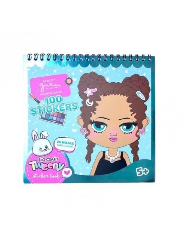 STICKERS  BOOK IBI CRAFT "BEAUTY GURU"