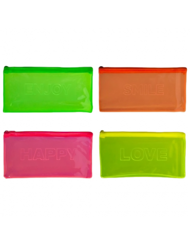 SOBRE PVC C/CIERRE 22X11CM IBI CRAFT