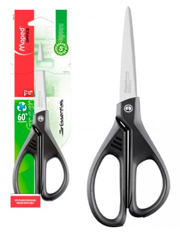 TIJERA MAPED ESSENTIAL GREEN 21cm