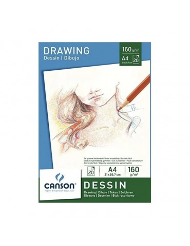 BLOCK CANSON A4 160GR 