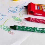 CRAYON DE CERA TRIANGULAR TEORIA  X6