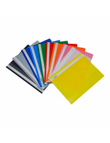 CARPETA TAPA TRANSPARENTE A4