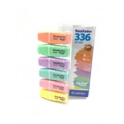 RESALTADOR SURTIDO SABONIS MINI X6 PASTEL