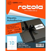 ETIQUETA ROTOLA CA3/10 X100
