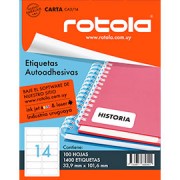 ETIQUETA ROTOLA CA3/14 X100