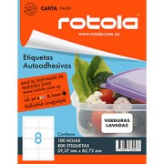 ETIQUETA ROTOLA CA3/8 X100