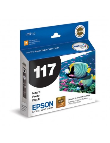 CARTUCHO EPSON ORIGINAL T117 NEGRO