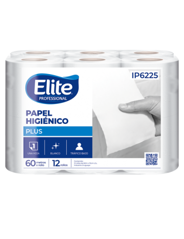 PAPEL HIGIENICO ELITE INSTITUCIONAL X4 48R 60MT