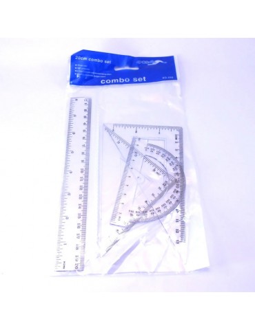 JUEGO DE GEOMETRIA  20CM
