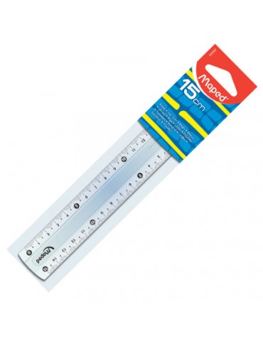 REGLA MAPED 15CM DOBLE