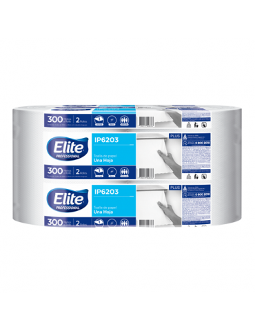 TOALLA ELITE BLANCA 300MT. X2