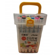 MARCADOR DOBLE PUNTA X24 MARKER 